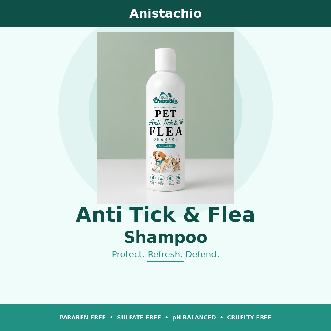 Anistachio Pet Anti-Tick &amp; Flea Shampoo