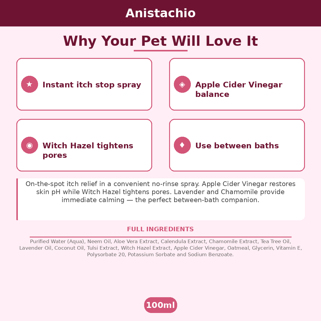 Anistachio Anti-Itch Relief Spray